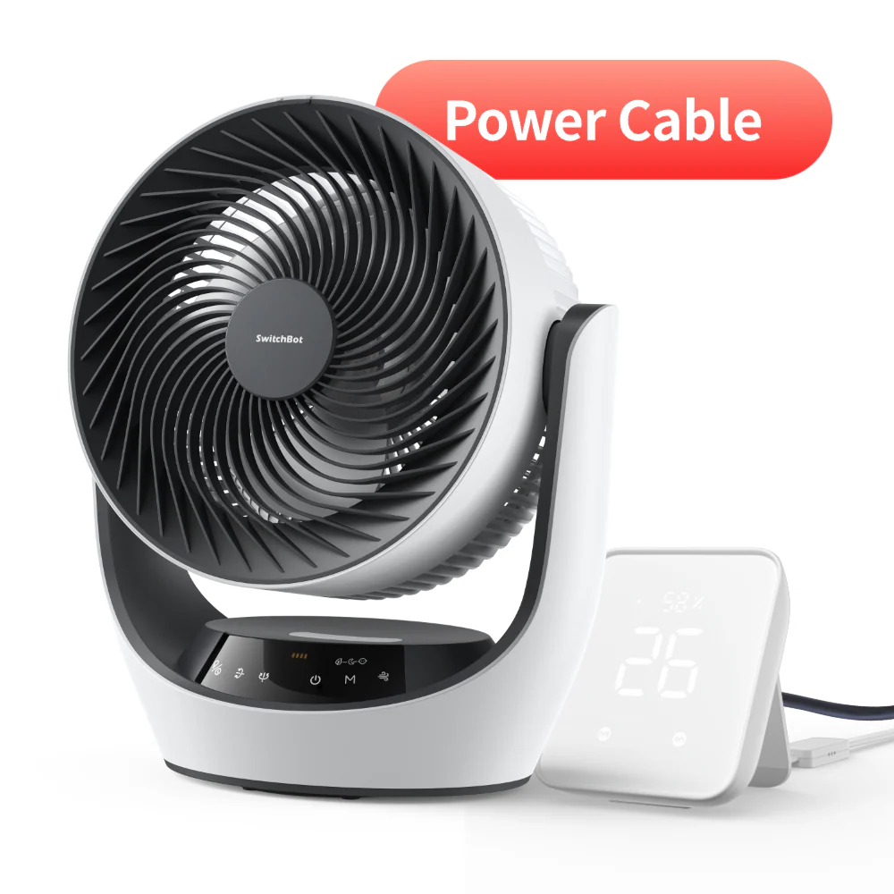 SwitchBot Power Cable Circulator Fan - Image 10